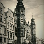 Widok z ul. Tkackiej. Rok 1901. Ze zbiorów http://fotopolska.eu